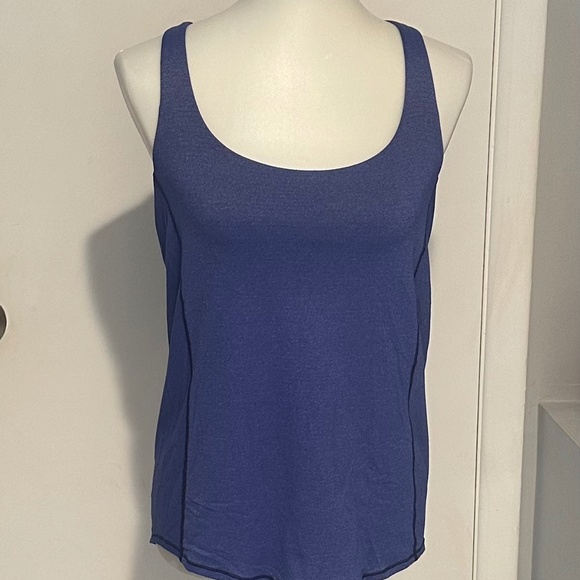 Lululemon‎ Wild Tank Top Shappire Blue- Size 6 - No Tag Size/Yes Tag Dot. - Picture 5 of 14